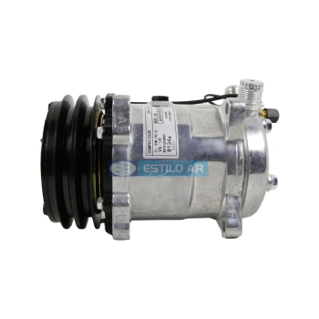 COMPRESSOR MODELO 5H14 8 ORELHAS - 12 V POLIA 2A 130MM UNIVERSAL R134A