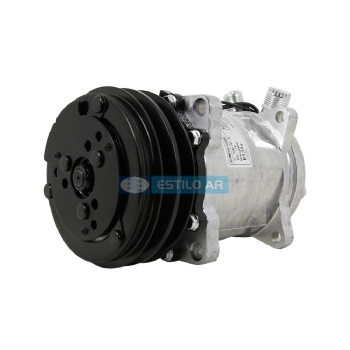 COMPRESSOR MODELO 5H14 8 ORELHAS - 12 V POLIA 2A 130MM UNIVERSAL R134A