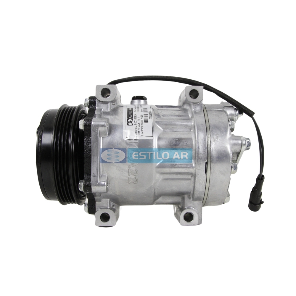 COMPRESSOR 7H15 6021 MAQUINA TRATOR CASE/ NEW HOLLAND MODELO